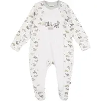 Jacky Pijama marrón claro / gris / gris claro / naranja / blanco