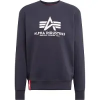 Alpha industries Sudadera marino / rojo / blanco