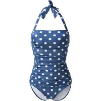 LASCANA Traje de baño 'Lissy' azul / blanco