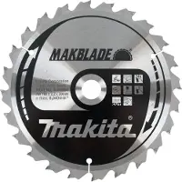 Makita Disco de sierra circular , modelo MAKBLADE, 216 x 30 mm, 24 dientes
