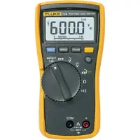 Fluke 114, 0.0001 - 600 V, 0.0001 - 600 V, 0,0001 mV, 0,0001 mV, 1 - 600 ohmios, 1 ohmio