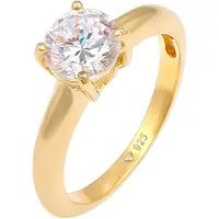 Elli Anillo oro / transparente