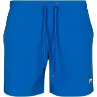 Urban Classics Bermudas azul cobalto / negro / blanco