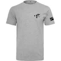 Mc Clothes Camiseta 'Linkin Park' gris moteado / negro