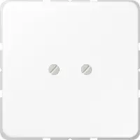 JUNG Cubierta para interruptor de luz, modelo JG CD 500, color blanco alpino (CD561BWW)
