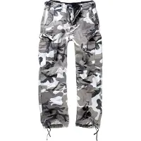 Brandit Pantalón cargo antracita / color barro / caqui / blanco