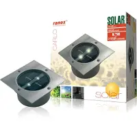 Ranex Lugo foco de suelo LED empotrable, IP44, 10,5 x 10,5 cm