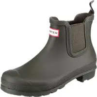 Hunter - Women's Original Chelsea - Botas de agua size 42, oliva