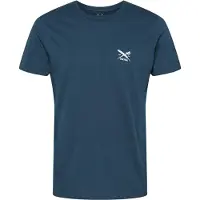 Iriedaily - Chestflag Tee - Camiseta de manga corta size S, azul