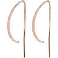 Pilgrim Pendientes 'Peony' oro rosa
