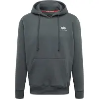 Alpha industries Sudadera gris oscuro / blanco