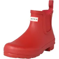Hunter Boots - Women's Original Chelsea - Botas de agua size 37, rojo