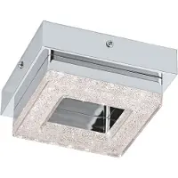 Eglo Fradelo, 3000 K, 400 lúmenes, IP20, Cromo, Transparente