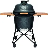 Berghoff 2415700, Parrilla para carbón y leña, fabricada en hierro fundido, con caldera, rejilla, color gris