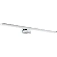Eglo Pandella 1, color cromado, plateado, blanco, aluminio, plástico, IP44, apto para baño, LED, 1350 lúmenes