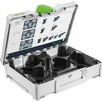 Festool Organizador de abrasivos SYS-STF-80x133/D125/Delta Systainer de ( 576781 ) para discos de lijado de lijadoras orbitales delta