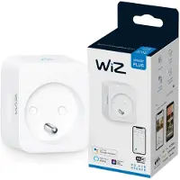 WiZ Connected , enchufe inteligente, interior, blanco, para uso doméstico, plástico, IP20, Clase I