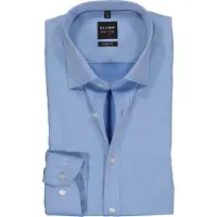 Olymp Camisa de negocios 'Level 5' azul claro