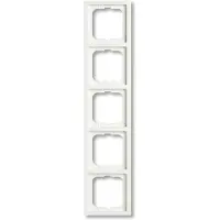 Busch-Jaeger Marco lineal BJ para futuros, sistema de 5 vías, modelo 1725-884K, color blanco mate, para estudios