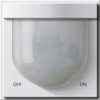 Gira S3000, modelo Beweg.m.aufs.2,20m, referencia 537666, sistema Komfort BT, TX_44 (para empotrar), color rw (blanco roto)
