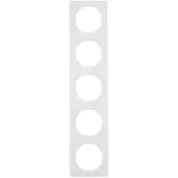 Berker 10152289, Blanco, Sin tornillos, , Brillante, 1 unidad
