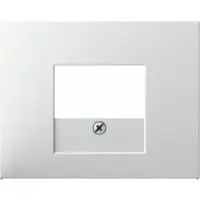 Hager Cubierta BER K1 para TAE, modelo 10357009, color blanco polar