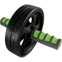 Schildkröt Fitness - Ab-Roller / Bauchtrainer - Entrenamiento funcional size One Size, negro/verde