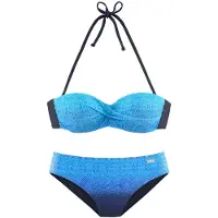 LASCANA Bikini azul real / azul claro