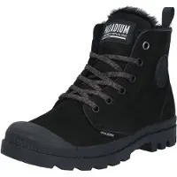 Palladium Botines con cordones 'Pampa Hi Zip' negro