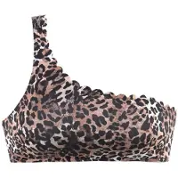 LASCANA Top de bikini 'Lexa' marrón / negro