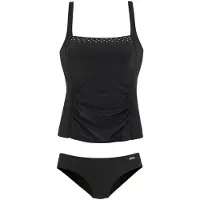 LASCANA Tankini negro / blanco