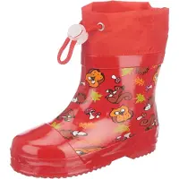 Playshoes Botas de lluvia marrón / dorado / verde claro / naranja / rojo