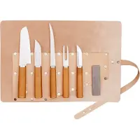 Marttiini Cabin Chef Knife Set 1494000 Satin 8Cr14MoV, Birch, set de cuchillos