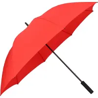 Knirps U.900 Ultra Light XXL Manual Paraguas de palo 97 cm rojo