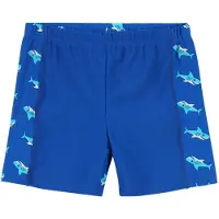 Playshoes Bermudas 'Hai' azul / aqua / blanco