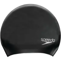 Speedo - Long Hair Cap - Gorro de baño negro