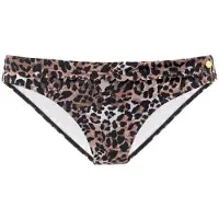 LASCANA Braga de bikini 'Lexa' marrón / caramelo / negro