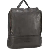 Harold's Submarine Mochila urbana Piel natural 32 cm Compartimento para el portátil negro