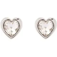 Ted Baker Pendientes 'HAN: CRYSTAL HEART EARRING' plata