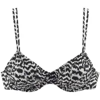 LASCANA Top de bikini negro