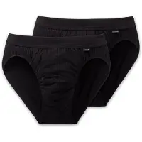 Schiesser Braga '2-Pack Authentic' negro