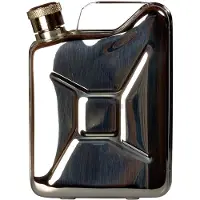 Basic Nature - Hip Flask Canister - Petaca size 180 ml, gris
