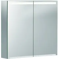 Geberit Espejo con armario de , con iluminación y dos puertas, dimensiones 75x70x15 cm. Incluye: estructura, parte interior de la puerta, parte exterior de la puerta, espejo. Cantidad: 1 unidad.