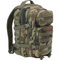 Brandit Mochila marrón oscuro / caqui / oliva / negro