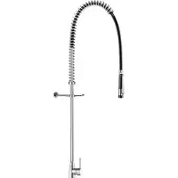 Delabie , detergente para lavavajillas, versión suave, con mezclador y mando manual, modelo 433010, sin válvula de desagüe.