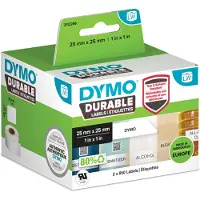 Dymo Etiquetas De Cinta Lw 25x25 Mm