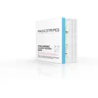 Magicstripes Mascarilla facial hidratante con ácido hialurónico (Mascarilla intensiva con ácido hialurónico), 3 unidades
