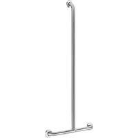 Delabie Barandilla , forma en T, D32, 1150x500 mm, acero inoxidable satinado.
