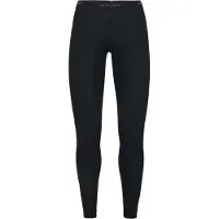 Icebreaker - Ropa interior térmica mujer - W Merino 175 Everyday Leggings Black para Mujer de Lana - Talla L - Negro