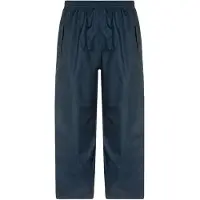 Regatta - Kid's Pack-It Overtrousers - Pantalones impermeables size 11-12 Years, azul